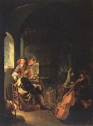Frans van Mieris, The Connoisseur in the Artist s Studio
